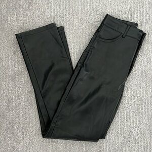Dynamite Straight Faux Leather Pants